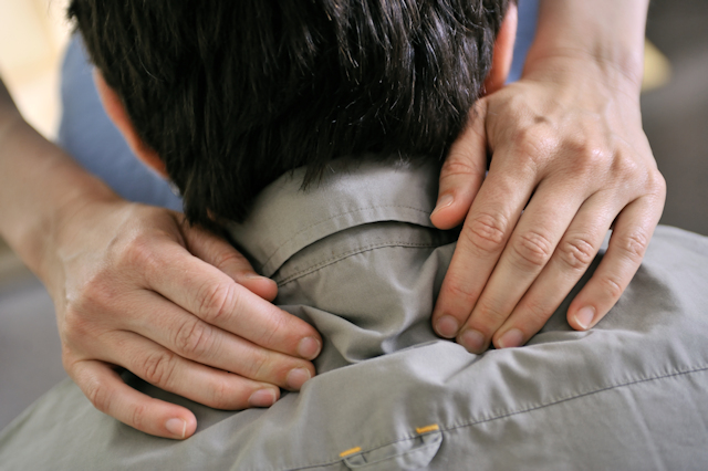 On site massage